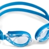 Zwembril blauw met plan glazen