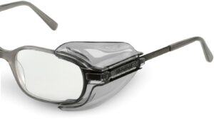 Zijkleppen kunststof grijs-transparant