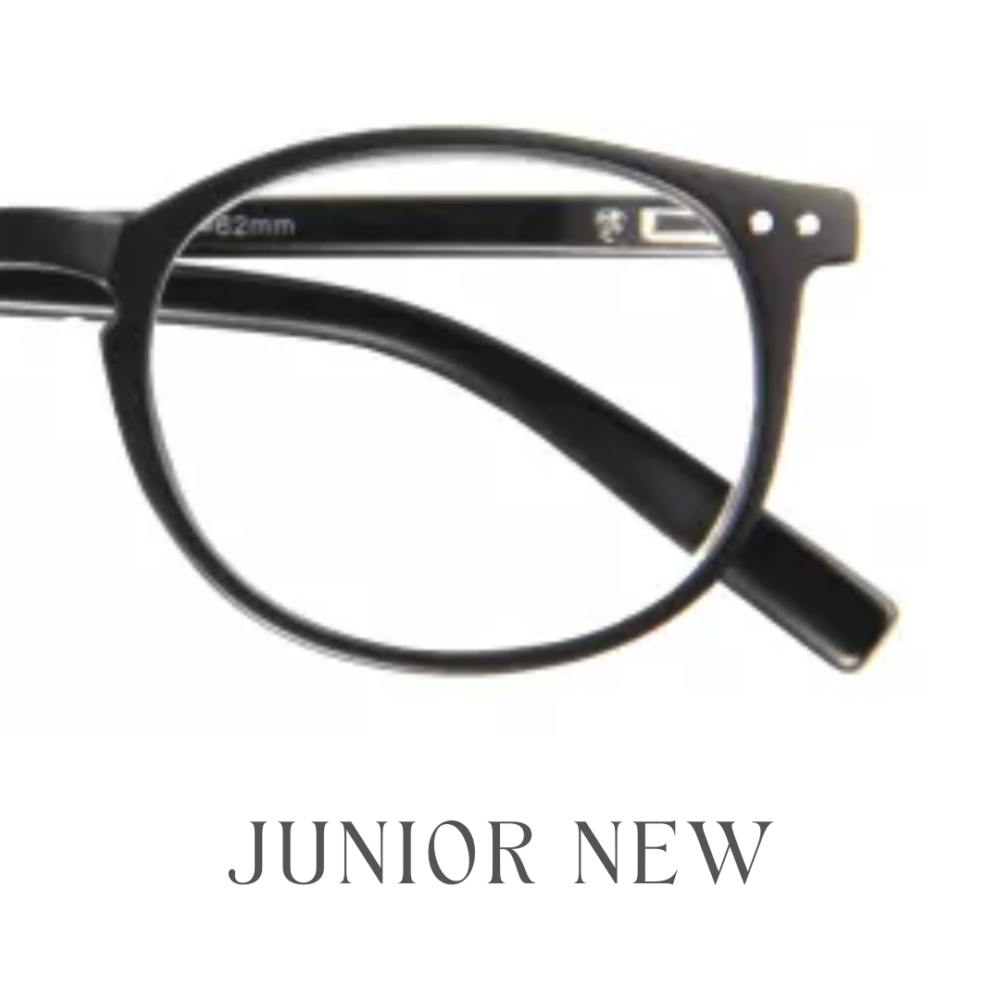 Afbeelding leesbril Junior New van I Need You in het zwart