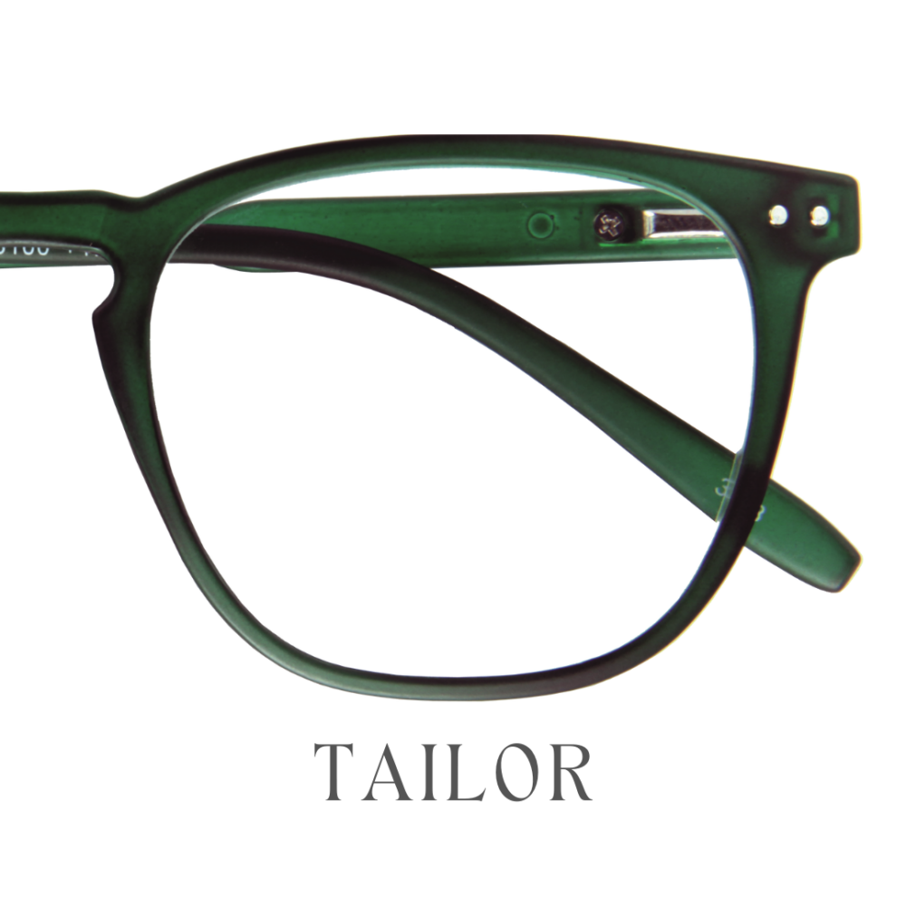 Afbeelding leesbril Tailor van I Need You in het groen