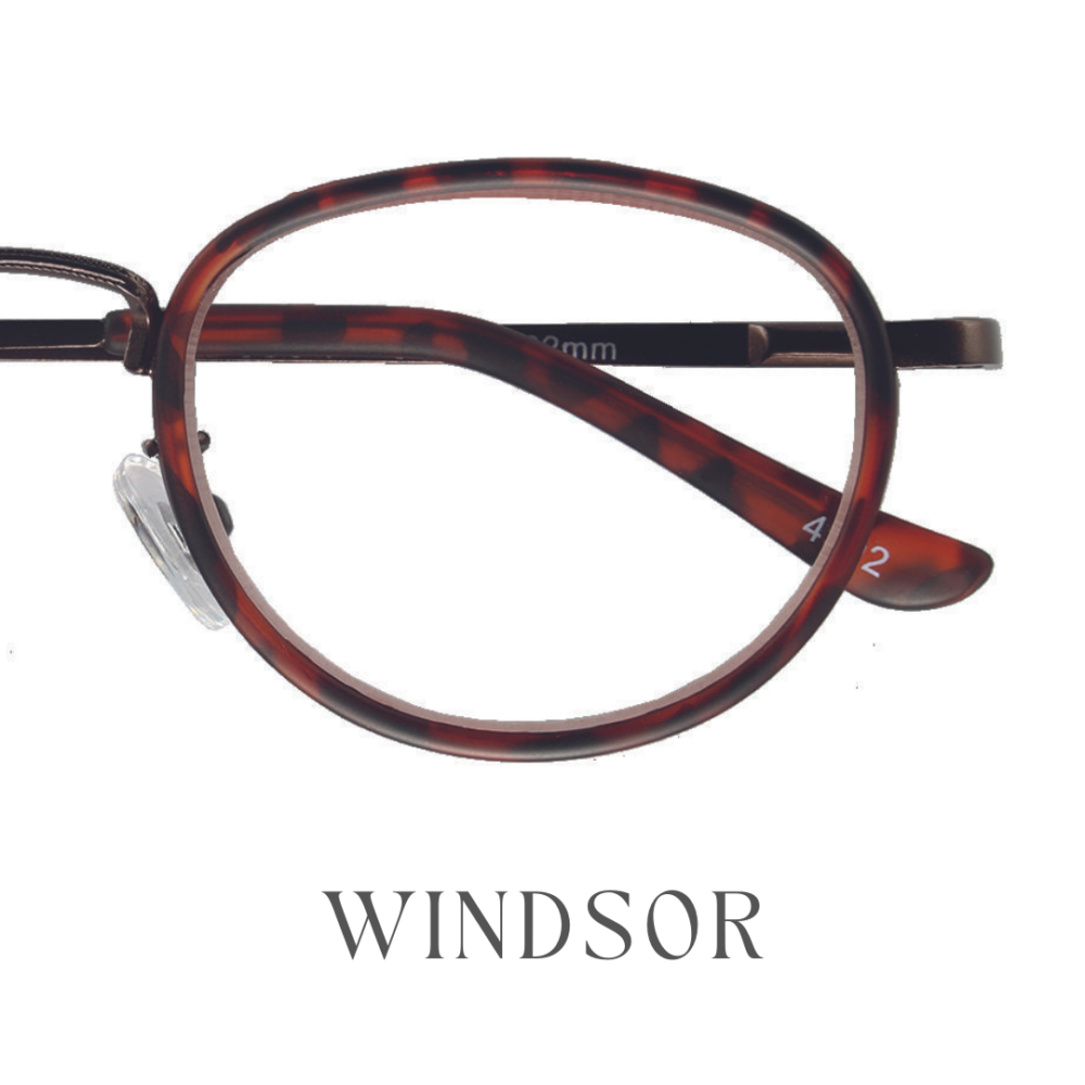 Afbeelding leesbril Windsor van I Need You in het bruin/havanna