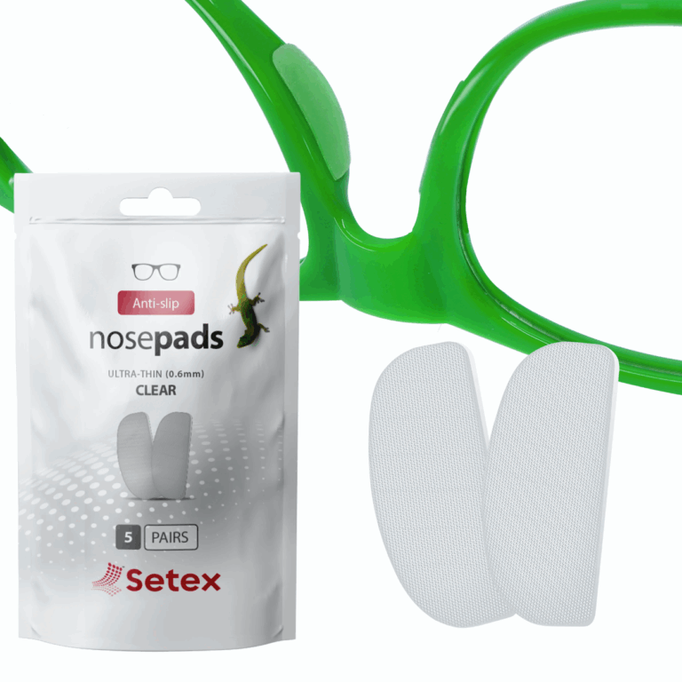 Setex anti-slip neuspad ultra-dun 0.6 mm | transparant | 5 paar